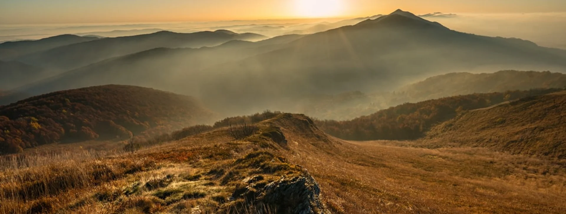 Enjoy expansive veiws at Bieszczadzki National Park
