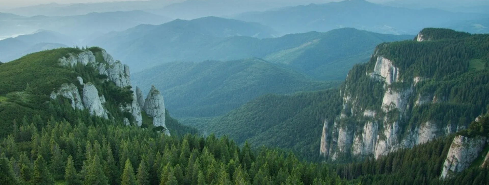 Fill your lungs with mountain air in the Ceahlău Mountains