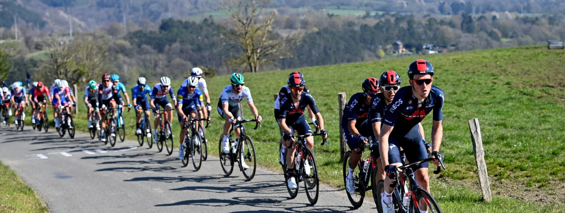 Race a beautiful circuit from Liege-Bastogne-Liege.