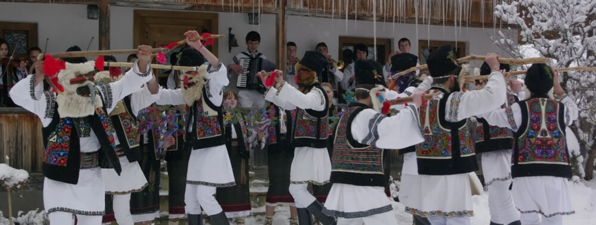 Witness colorful holiday traditions in Bucovina