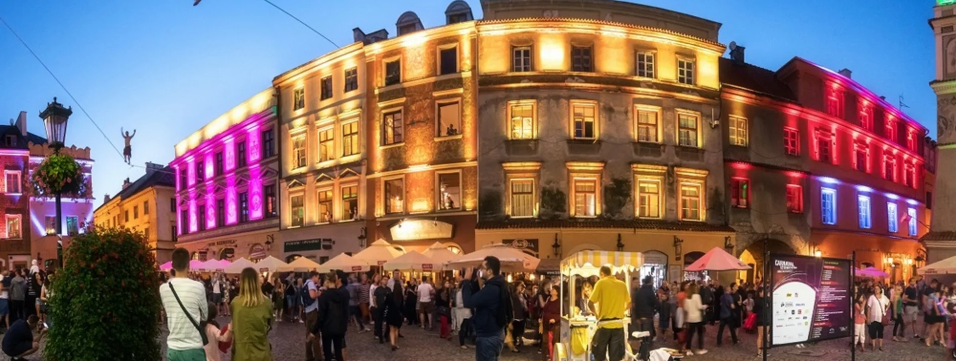 Feel the excitement at Carnaval Sztukmistrzów in Lublin. ©POT/Marcin Tarkowski