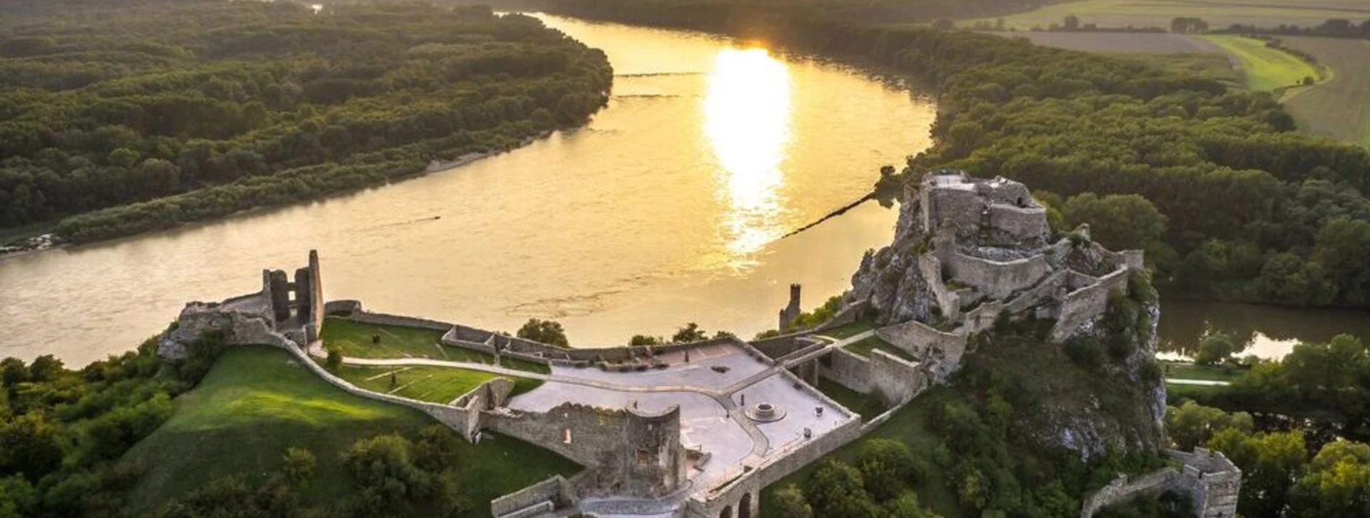 Embark on the Cyril and Methodius Route from its inception point, Devín Castle and delve into history through the remnants of the medieval fortress and the remains of the 9th-century Great Moravian Church.