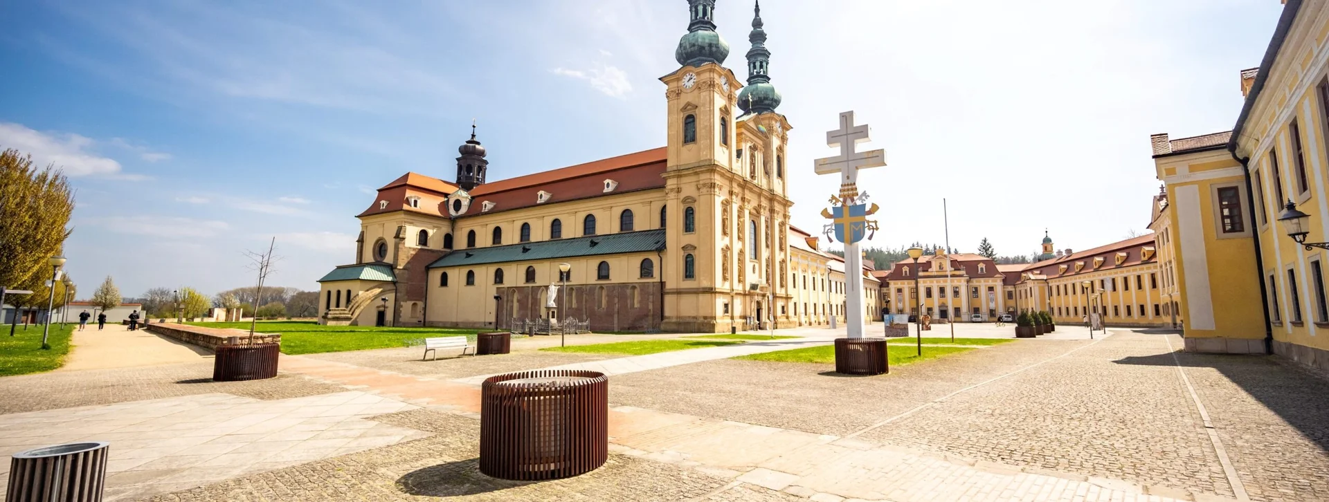 See where Pope John Paul II made his first official trip as pontiff at the pilgrimage center the basilica of Velehrad.