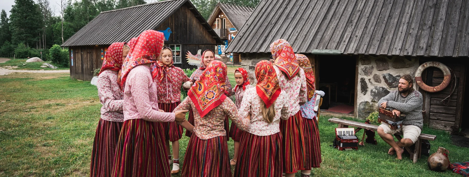 Kihnu village and traditions that have been kept alive for centuries.