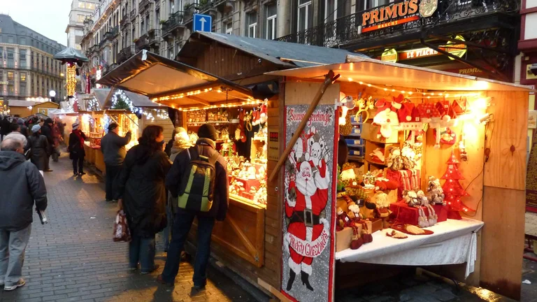 Plaisirs D’Hiver - Winterpret in Brussels, Belgium