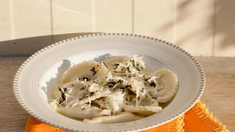 Halloumi Ravioli