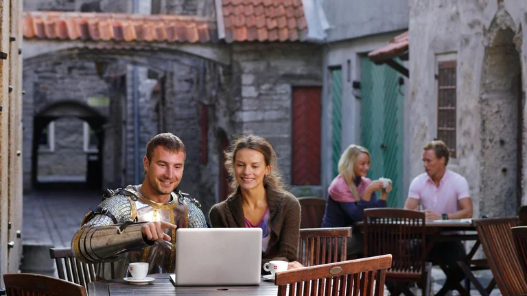 A medieval guild, Estonia