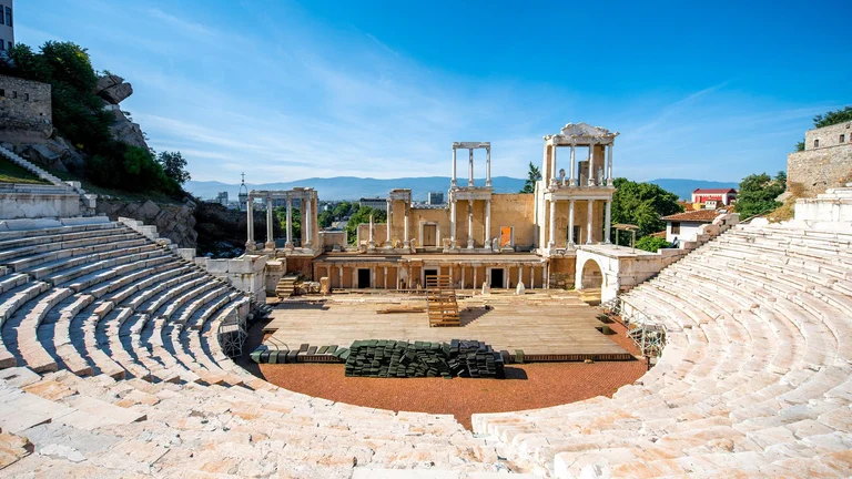Roman theatre of Philippopolis in Plovdiv