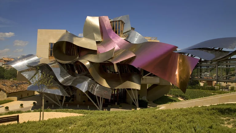 Hotel Marques de Riscal by architect Frank Gehry, Spain