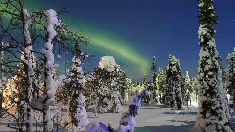 Northern Lights in Ruka, Finland