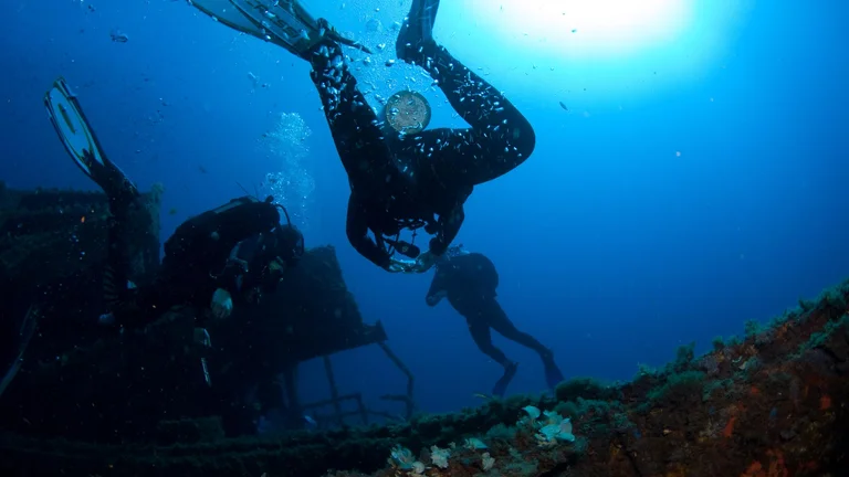Diving in Sardinia, Italy