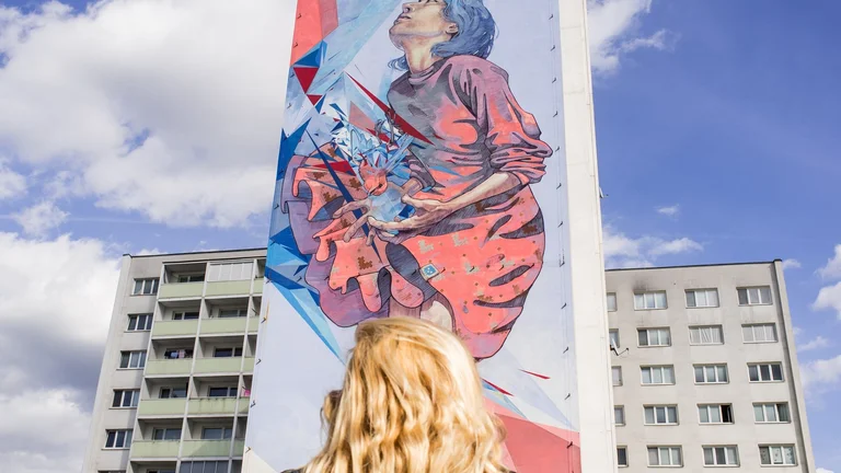 Plan a trip around all 30 murals in the Open Mural Gallery with no queues, no admission fees and no opening hours