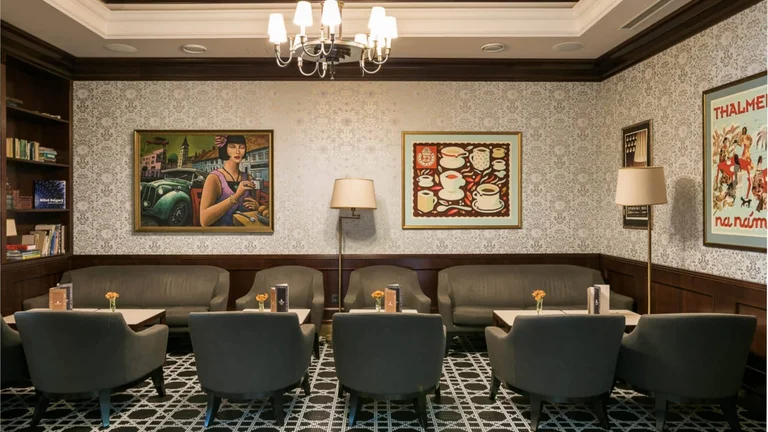 Thalmeiner café in Trnava will win you over with its honest approach to the coffee craft and the design of Czechoslovakia's Golden Era from the 1920s