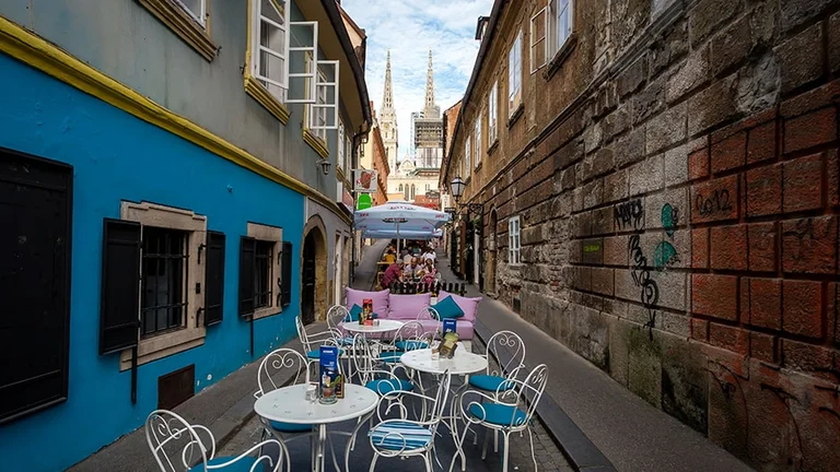In Zagreb, Skalinska street cafés should be on your list
