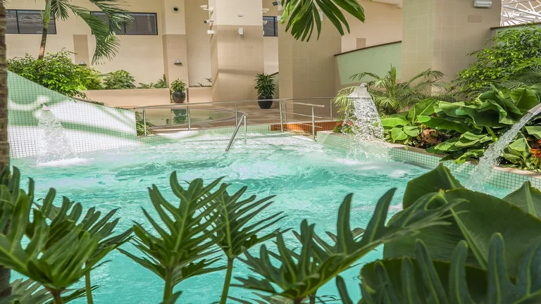 Can you feel the breeze and hear the water at Felix Baths?