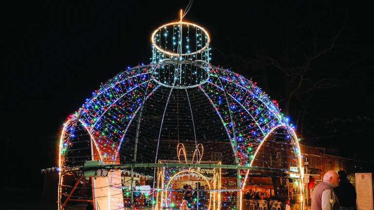 See spectacular holiday illuminations in Cyprus
