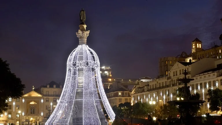 Spend a special Christmas in Rossio, Lisbon