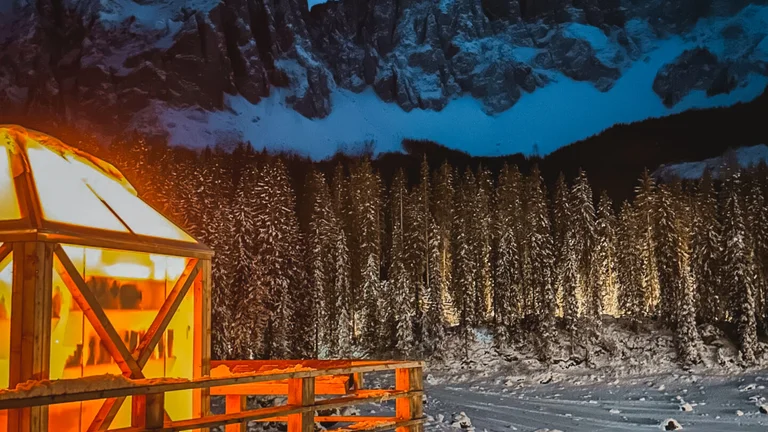 Carezza during Christmas