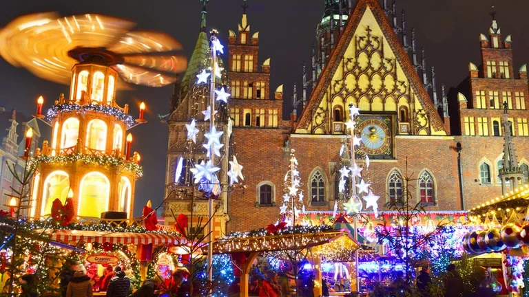 Feel the magic at Christams in Wrocław, Poland