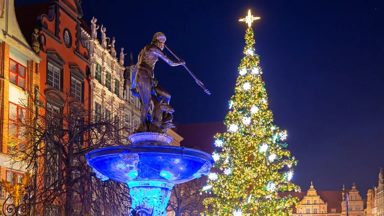 Find elegant angles of sights in Gdańsk