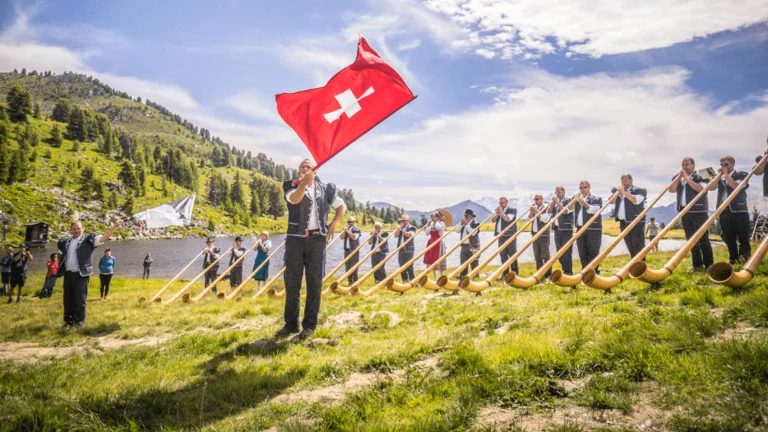 Glory in sound at the Alphorn Festival