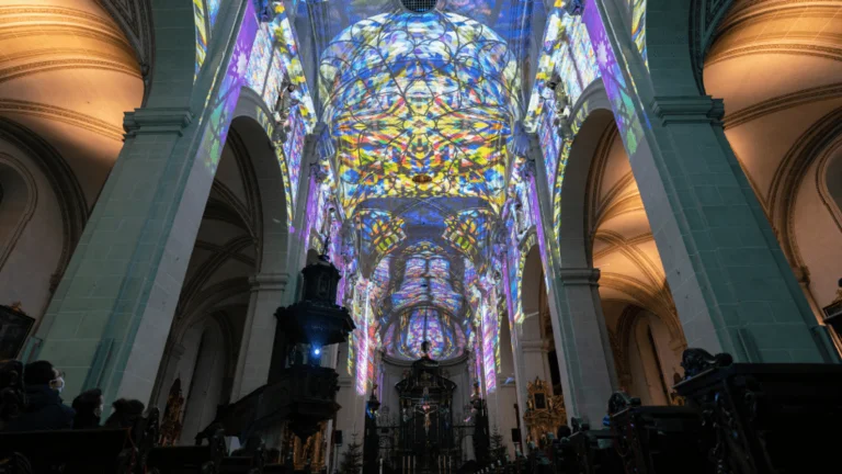 Look up, and be amazed at the LiLU Light Festival in Lucerne