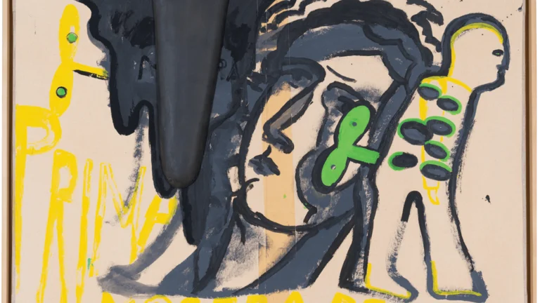 Prima Bella Mostra Italiana - Enzo Cucchi (1995), San Marino National Gallery.