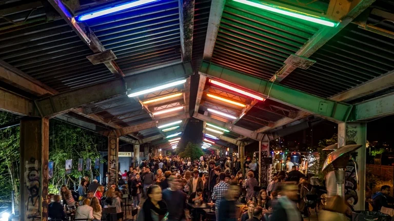 Night Market, Warsaw, Poland