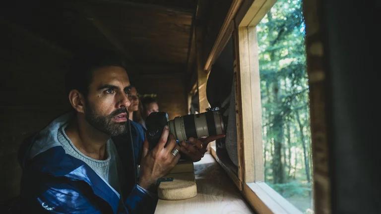 Take unbelievable wildlife photos from a hide