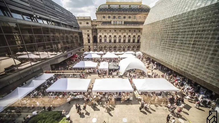 Buy original artwork and design pieces at Dyzajn Market at Václav Havel Square, Czech Republic
