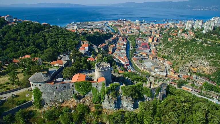 Hike up to Trsat castle for a panoramic view.