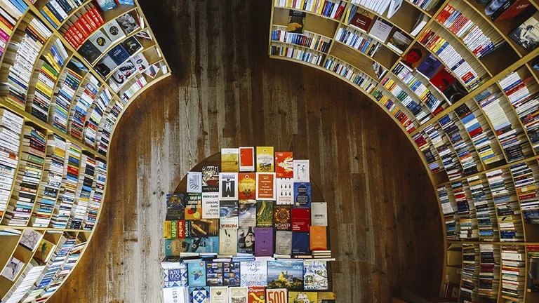 Enter a bibliophile's heaven at the Livraria Santiago, Óbidos
