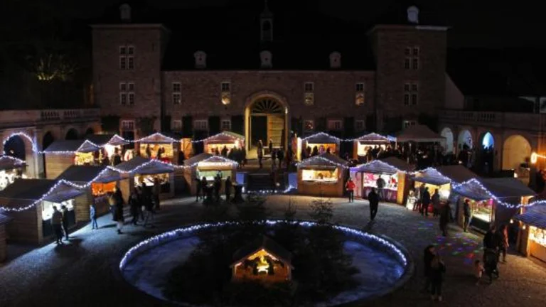 Admire the glow at the Gardens of Annevoie