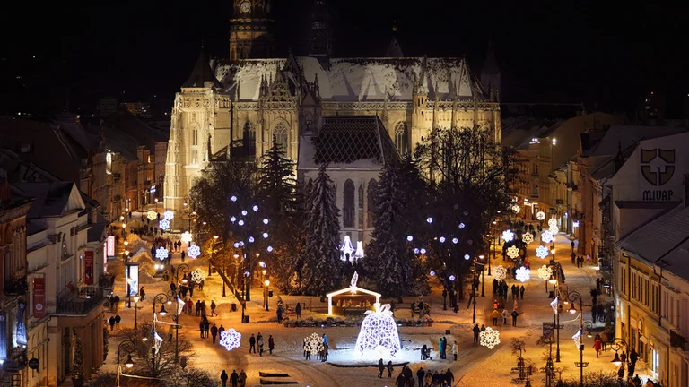 Do you want to step into a fairy tale? Come to Košice. Every winter its Main Street along with its beautiful gothic St Elizabeth's Cathedral is transformed into a Christmas wonderland
