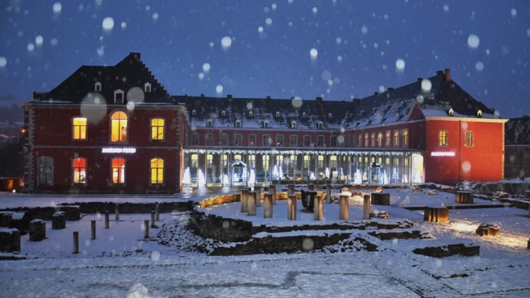 Feel like a time-traveler at the Abbey of Stavelot