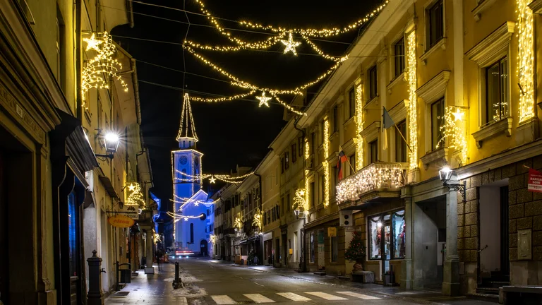 Explore the lovely streets of Trzic
