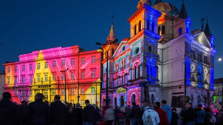 Illuminate your visit to Poland with the Light Movie Festival in Lodz.