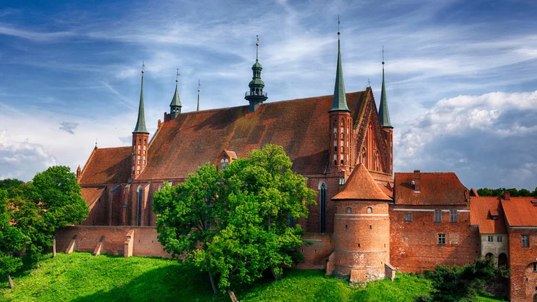 Imagine what it took to construct the lovely Archcathedral Basilica in Frombor's Old Town.
