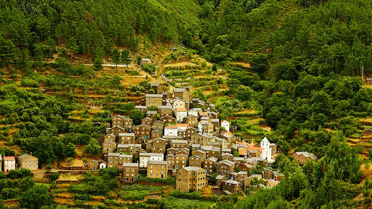 Take your time to wind your way through Piodao in Central Portugal.