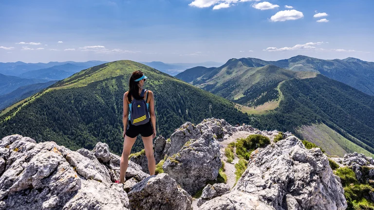 Malá Fatra National Park: This mountain range hides probably the most photogenic peak in the country, as well as hiking through wild gorges and narrow canyons with beautiful waterfalls. Make the most of it! ©SLOVAKIA TRAVEL, Martin Šopinec