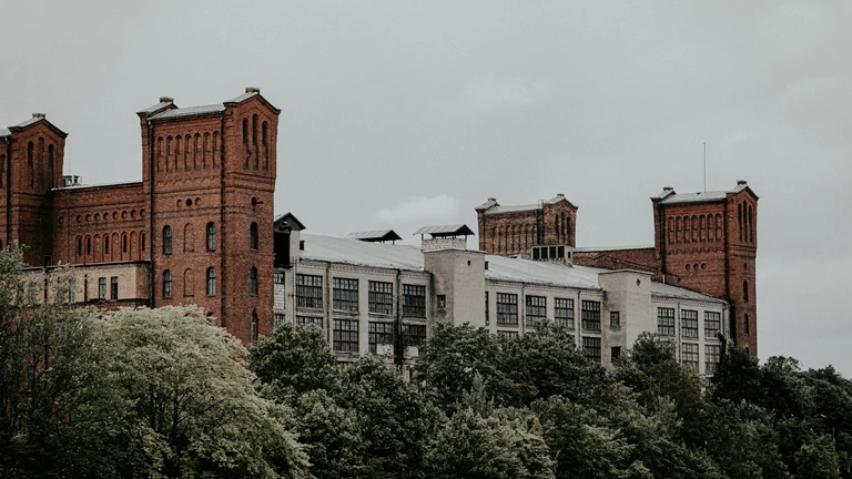 Explore the abandoned factory buildings of what was once the largest textile factory in Europe.