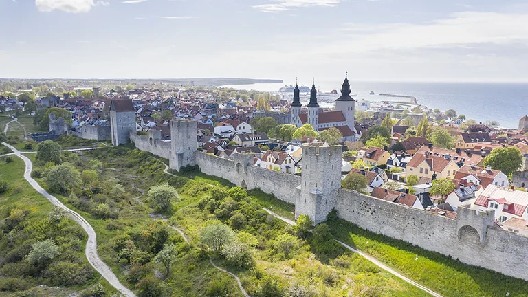A map depicting the historical Hanseatic League in medieval Europe.