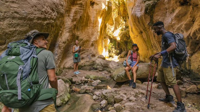 Hike to Caledonia Waterfall, worth the effort for the unforgettable scenery.