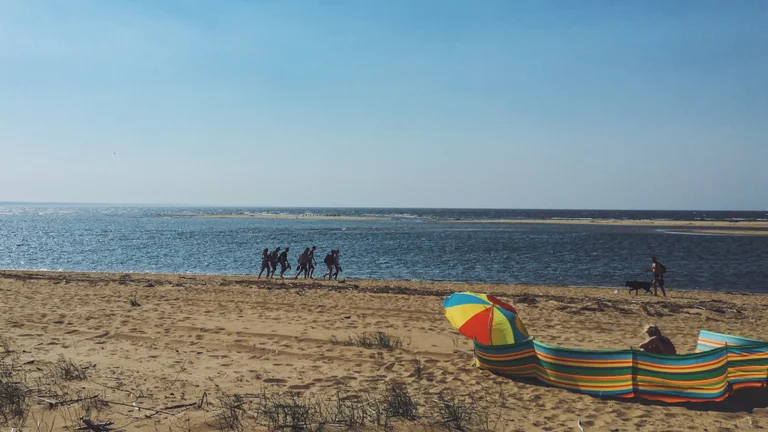 Soak up a natural dose of vitamin D on Sobieszewo beach in Gdansk.