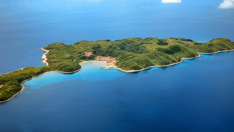 Feel far away from crowds and cares when you visit Susak Island.