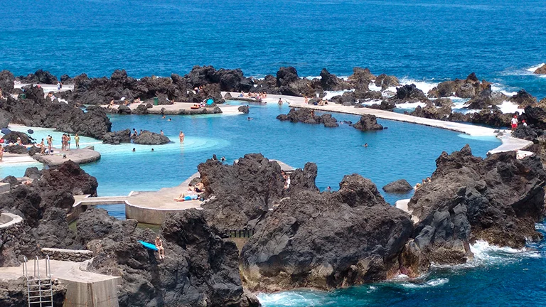 The Atlantic jewel of Porto Moniz awaits on Madeira.