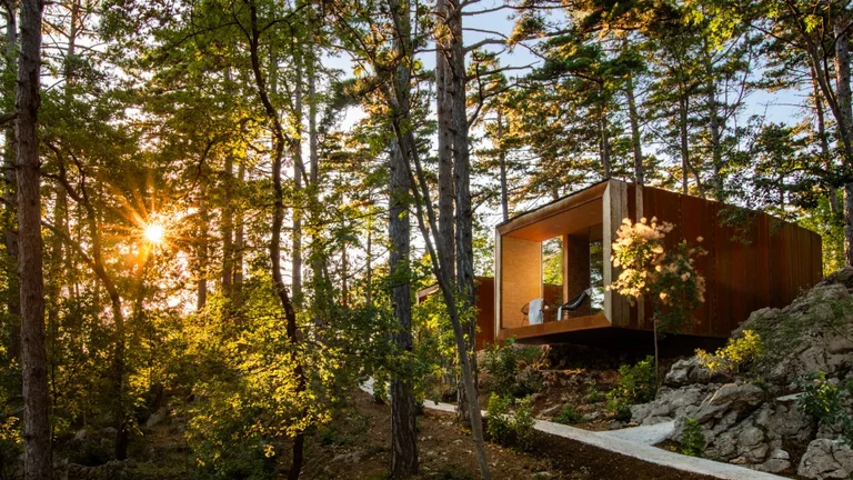 Forest glamping in Theodosius is magical.