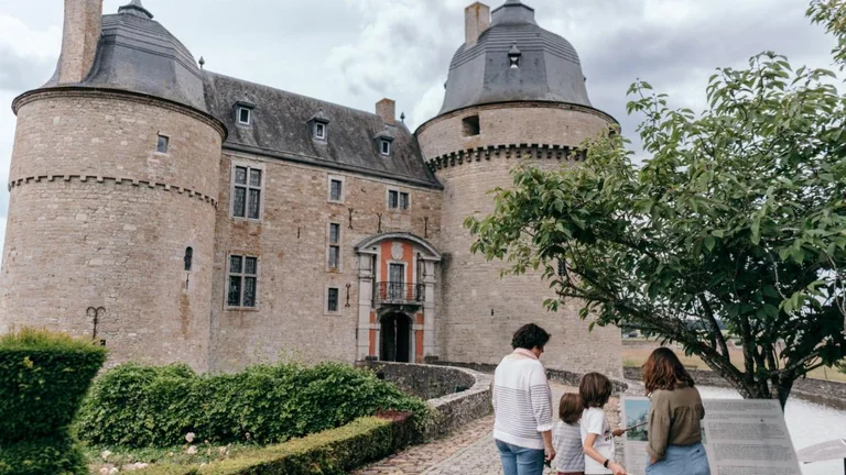 Admire Chateau Lavaux St Anne, a fun visit for all ages.