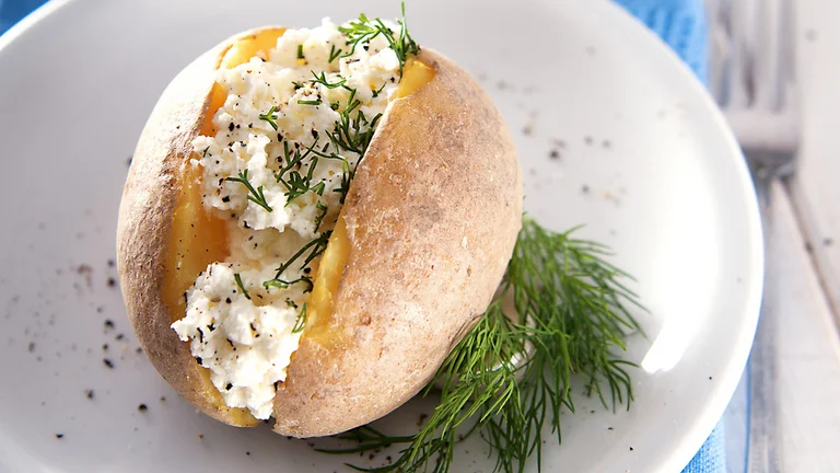 Seek out the popular Pyry with Gzik, a baked potato filled with fresh curd cheese and seasoned with dill and pepper, typical of the Wielkopolska region.