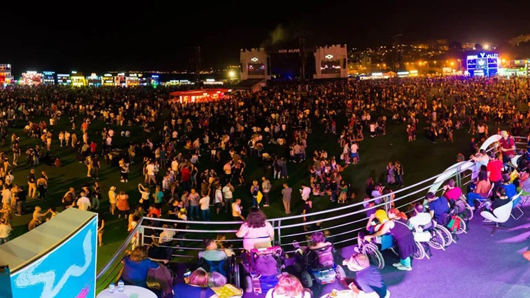 Treat yourself to an outdoor music festival that has a stage dedicated to wheelchair users.